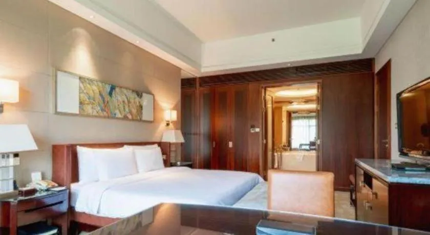 Bed in Quanzhou Guest House Hotel