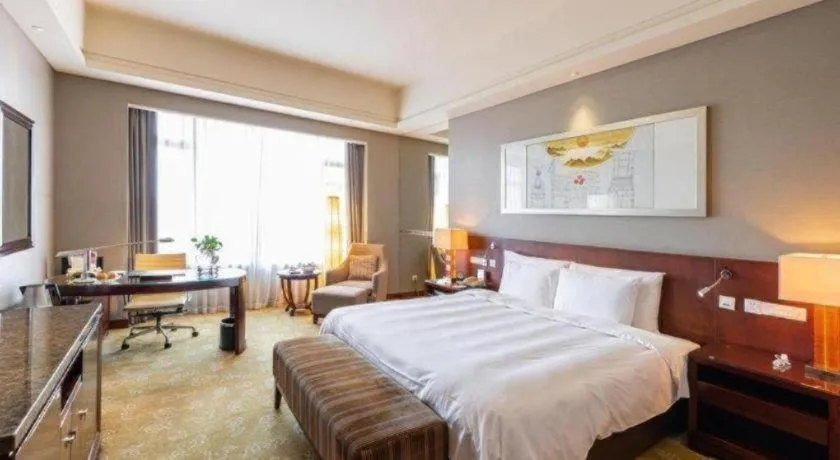 Bed in Quanzhou Guest House Hotel