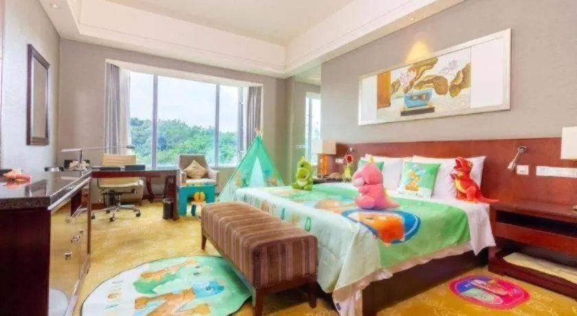 Bed in Quanzhou Guest House Hotel