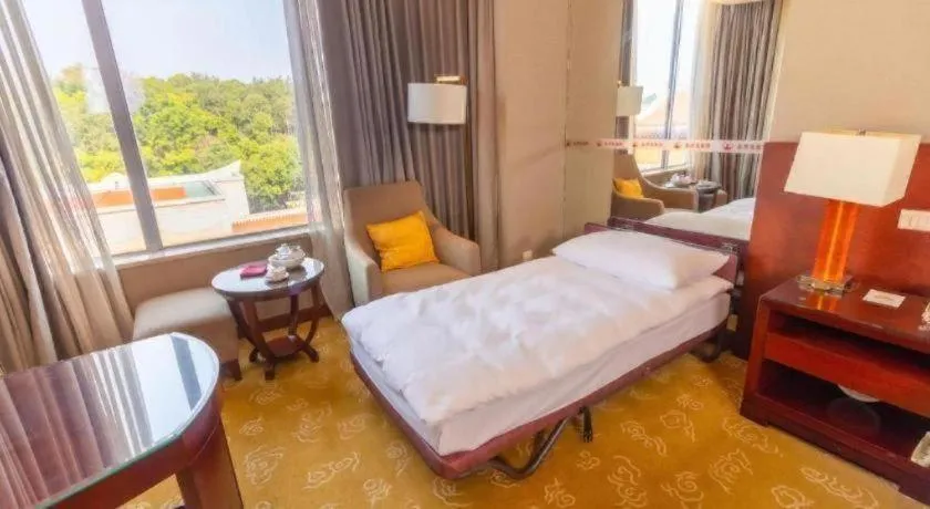 Bed in Quanzhou Guest House Hotel
