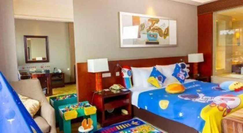 Bed in Quanzhou Guest House Hotel