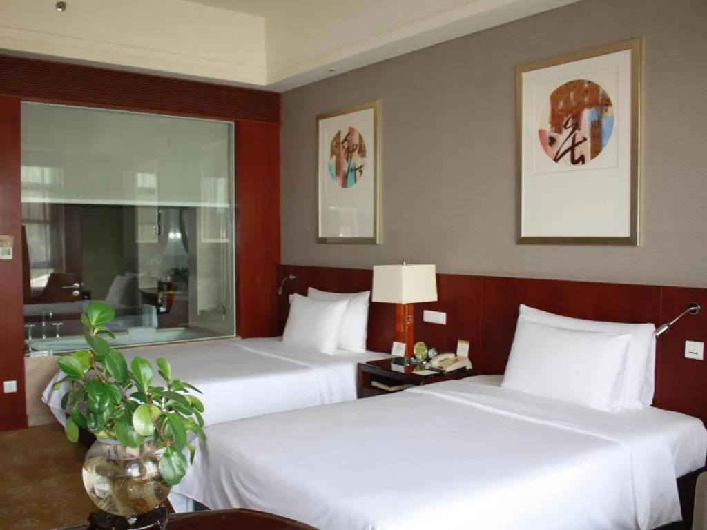 Bed in Quanzhou Guest House Hotel