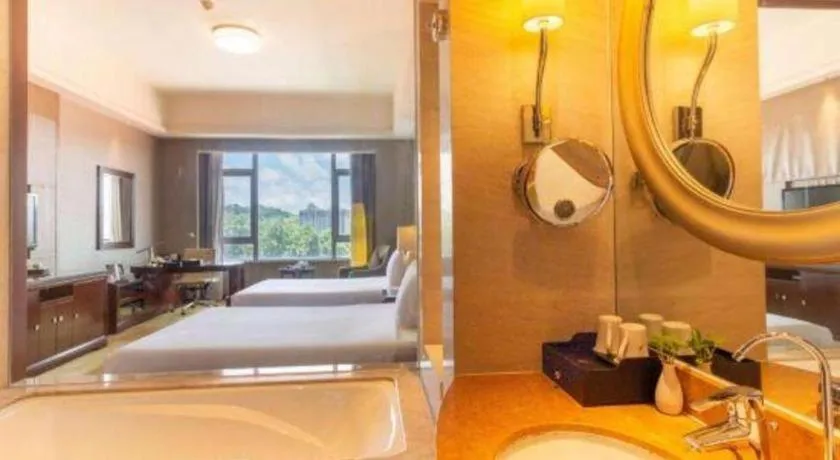 Bed in Quanzhou Guest House Hotel