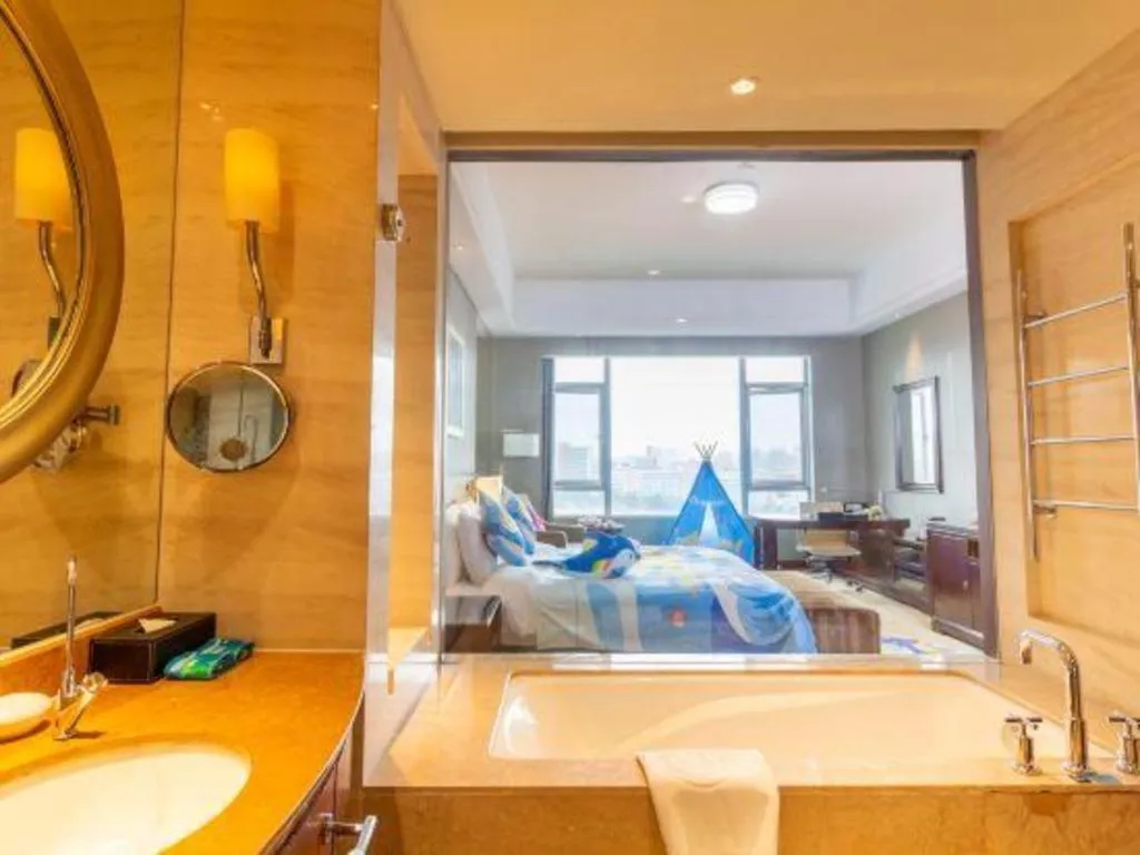 Bed in Quanzhou Guest House Hotel