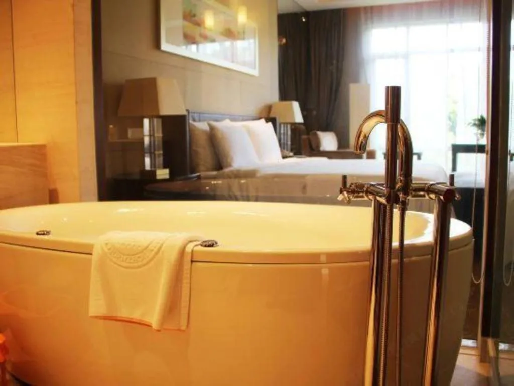 Bed in Quanzhou Guest House Hotel