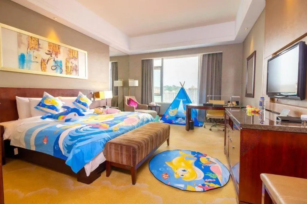 Bed in Quanzhou Guest House Hotel