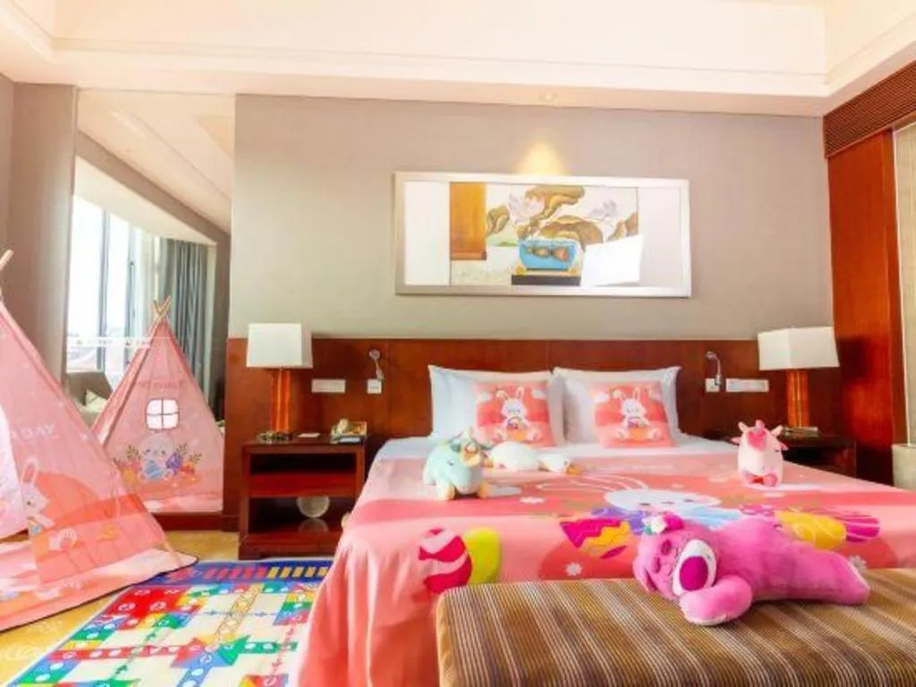 Bed in Quanzhou Guest House Hotel