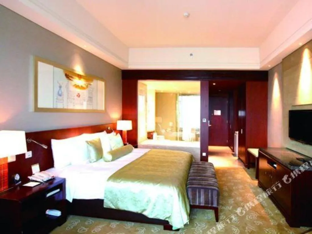 Bed in Quanzhou Guest House Hotel