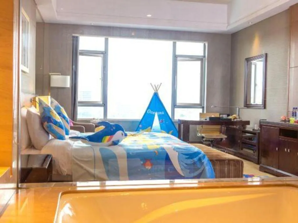 Bed in Quanzhou Guest House Hotel