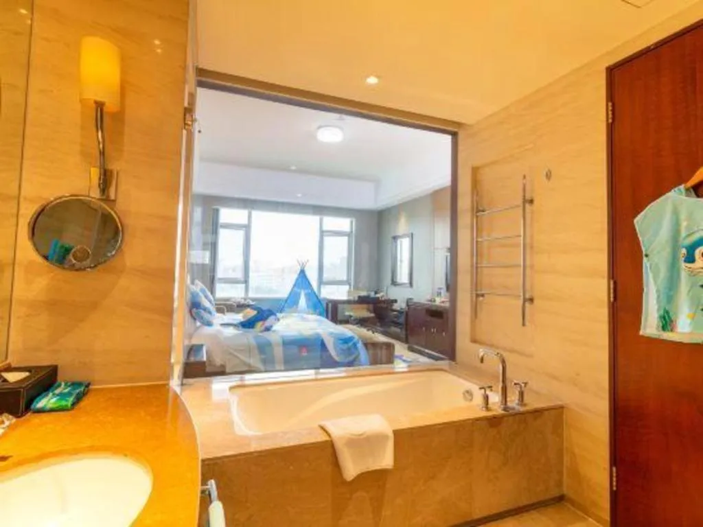 Bed in Quanzhou Guest House Hotel