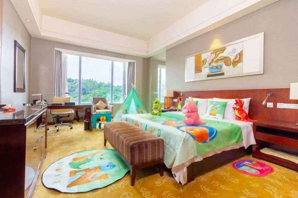 Bed in Quanzhou Guest House Hotel