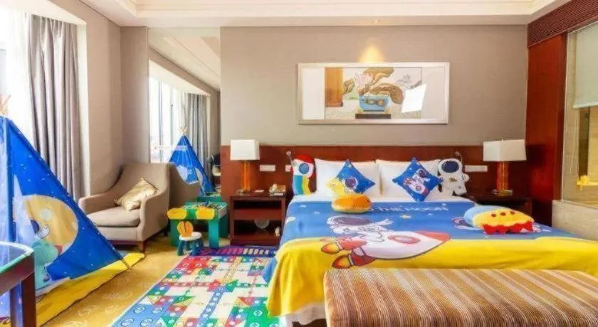 Bed in Quanzhou Guest House Hotel