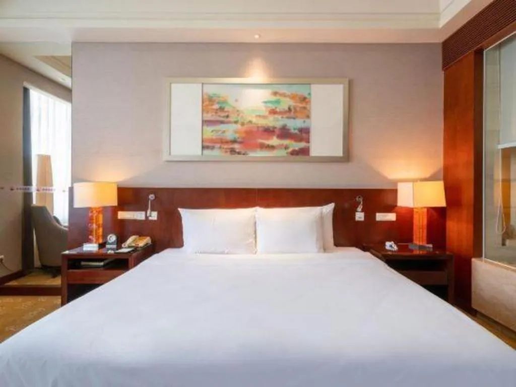 Bed in Quanzhou Guest House Hotel