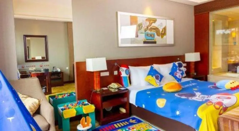 Bed in Quanzhou Guest House Hotel