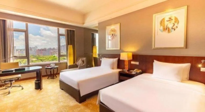 Bed in Quanzhou Guest House Hotel