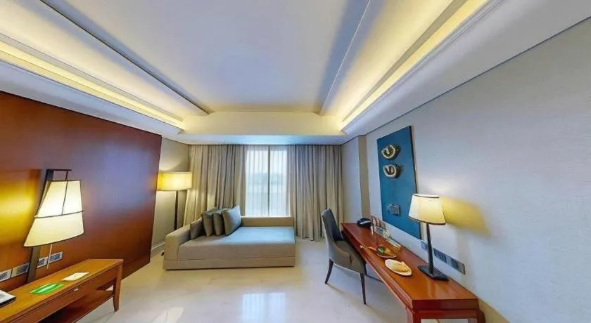 Bed in Hotel Tentrem Yogyakarta
