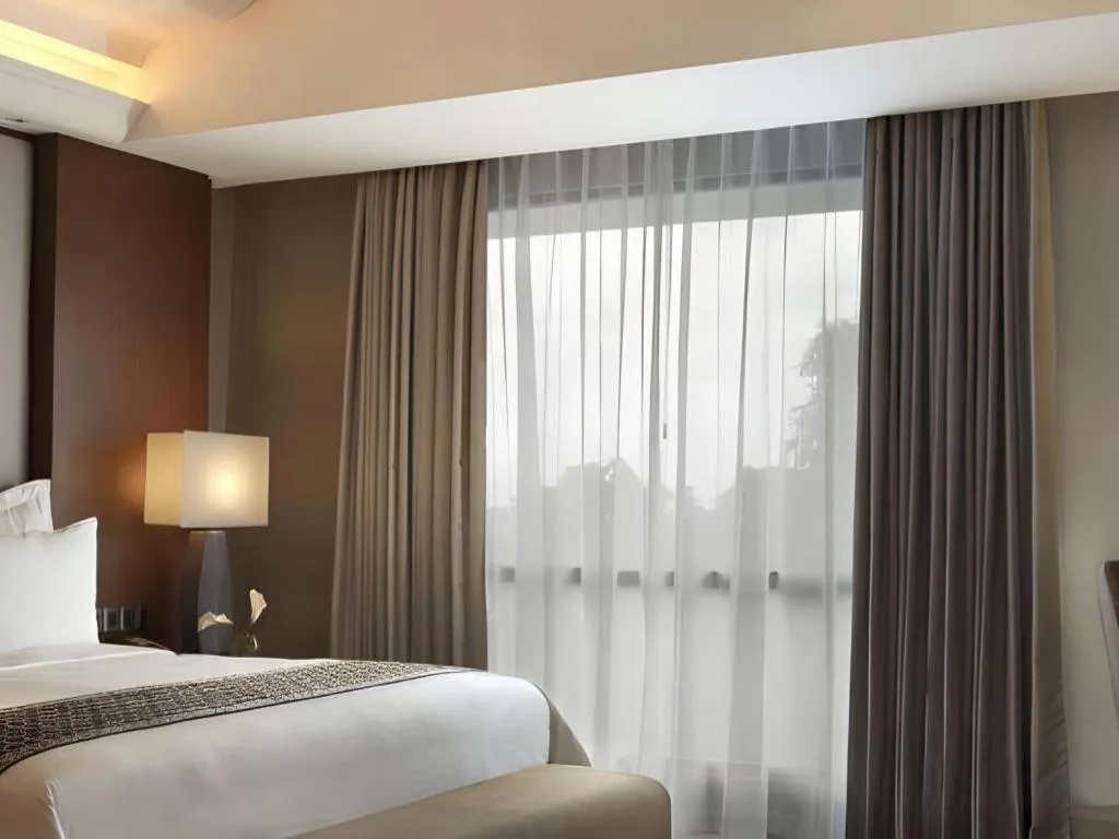 Bed in Hotel Tentrem Yogyakarta