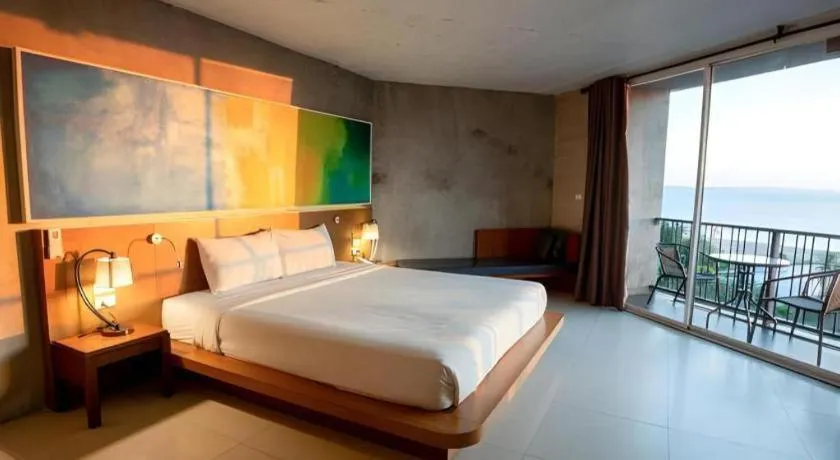 Bed in B2 Sea View Pattaya Boutique & Budget Hotel