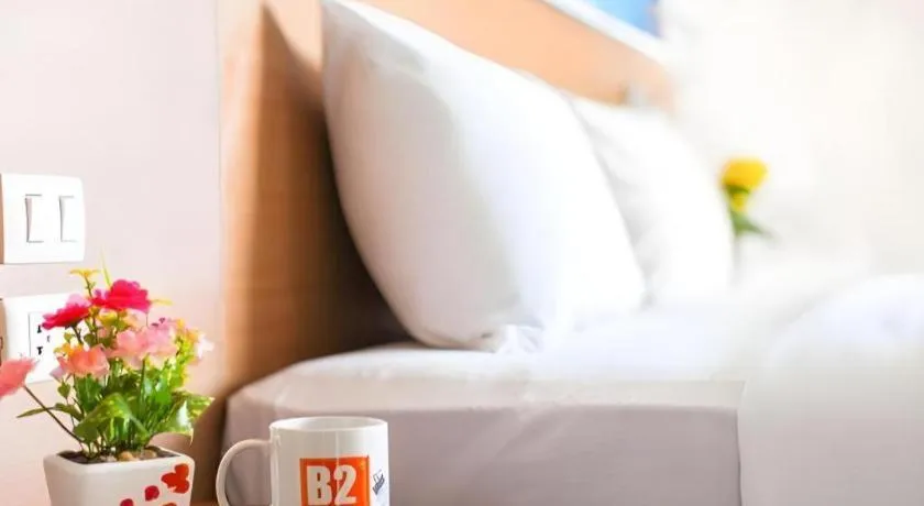 Bed in B2 Sea View Pattaya Boutique & Budget Hotel