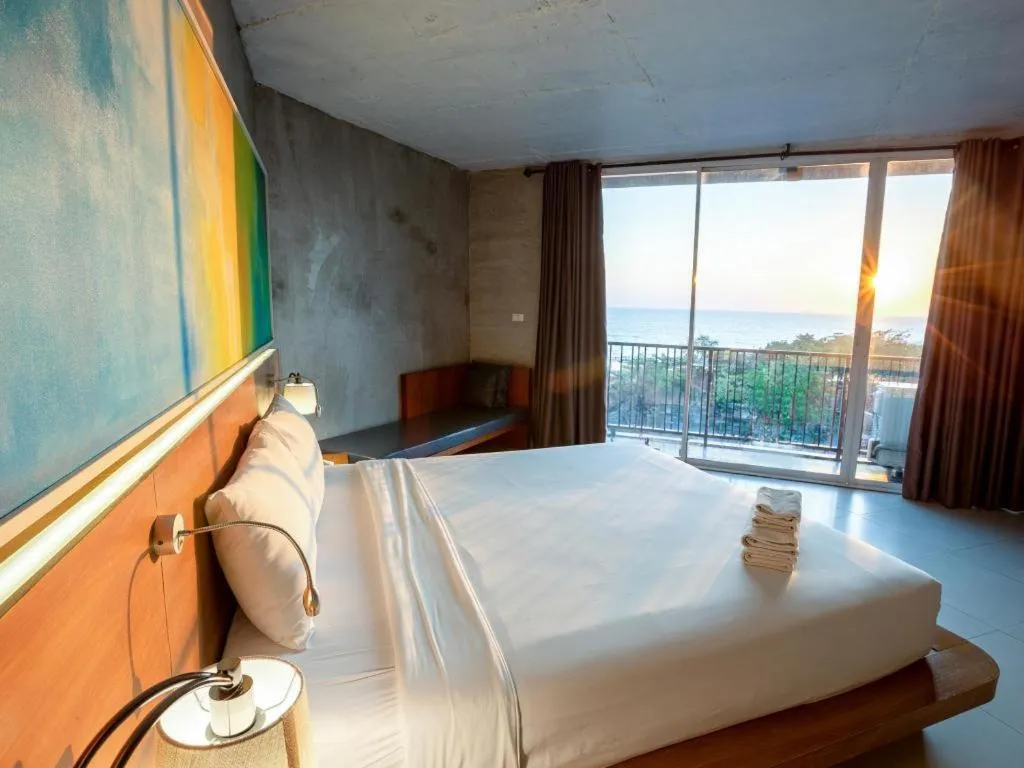 Bed in B2 Sea View Pattaya Boutique & Budget Hotel