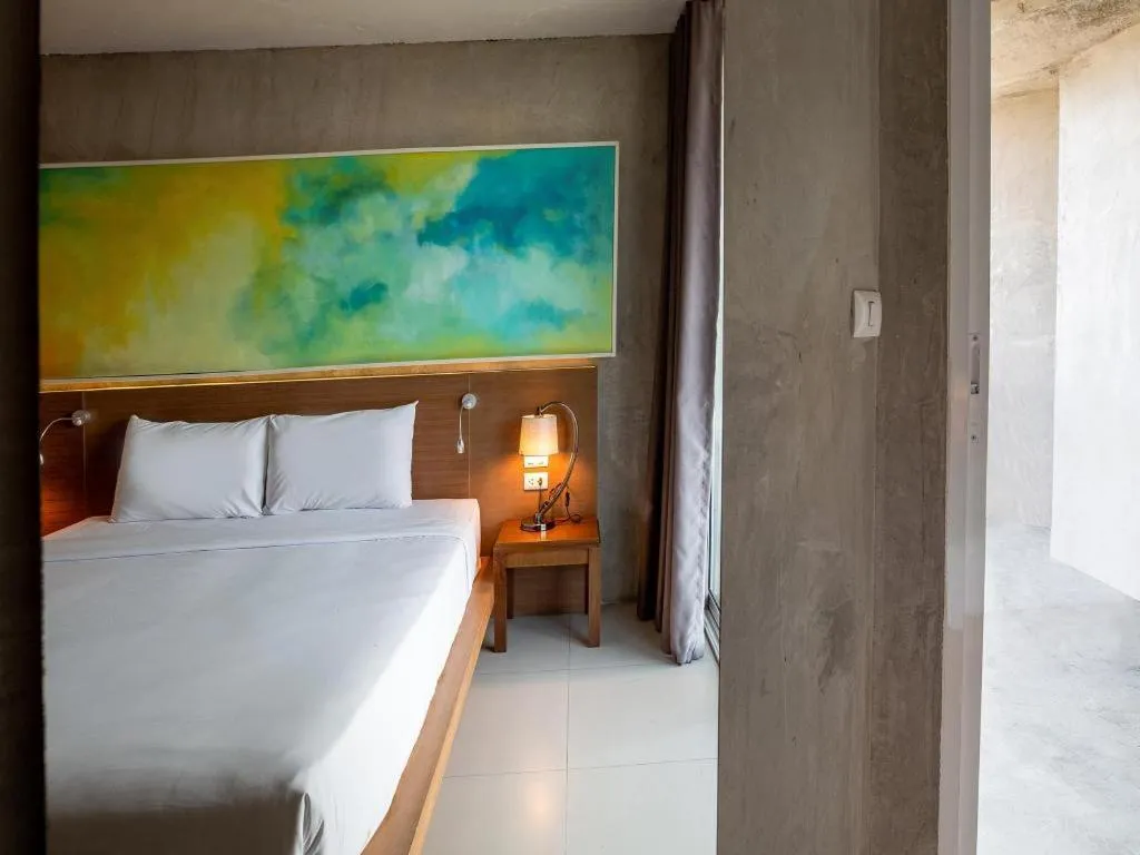 Bed in B2 Sea View Pattaya Boutique & Budget Hotel
