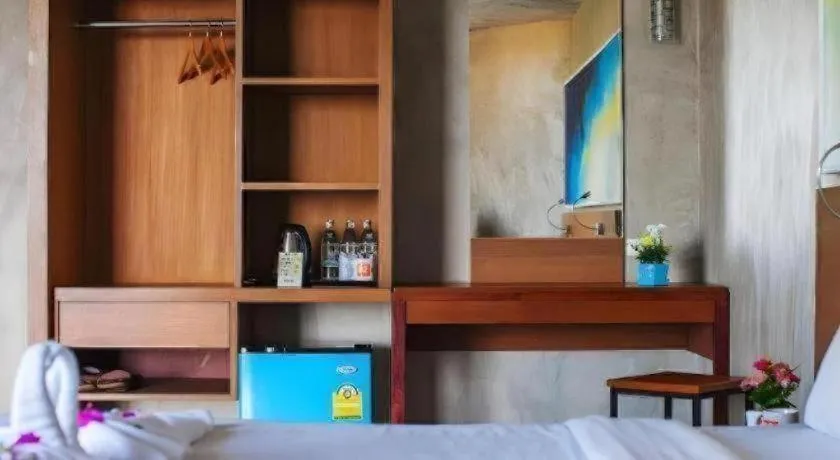 Bed in B2 Sea View Pattaya Boutique & Budget Hotel