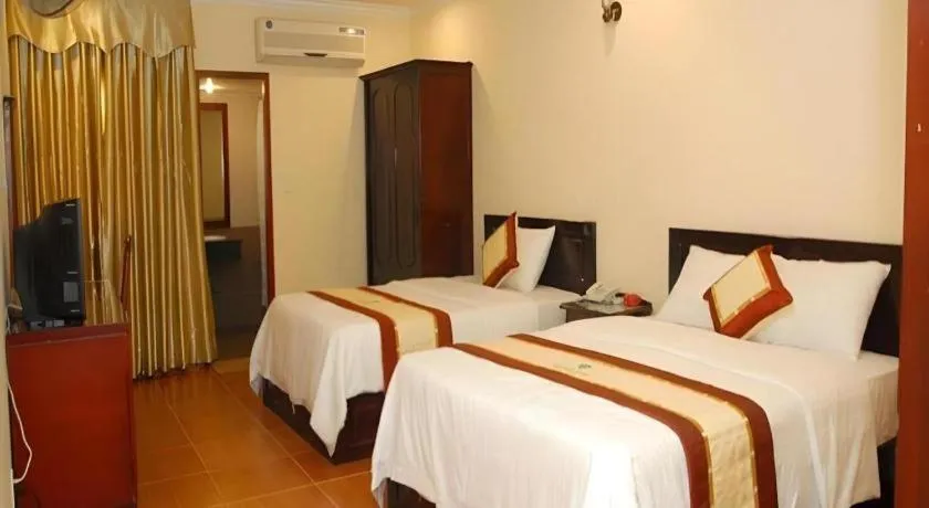 Bed in 7S Hotel Thu Bon Danang