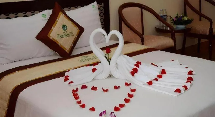 Bed in 7S Hotel Thu Bon Danang