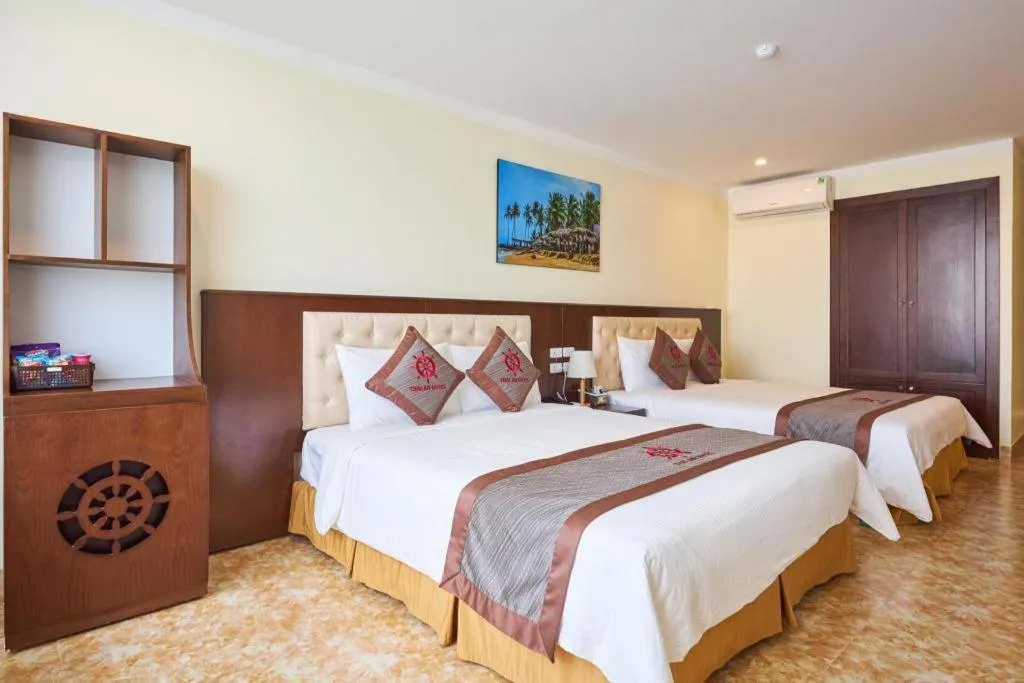 Bed in Thai An Hotel