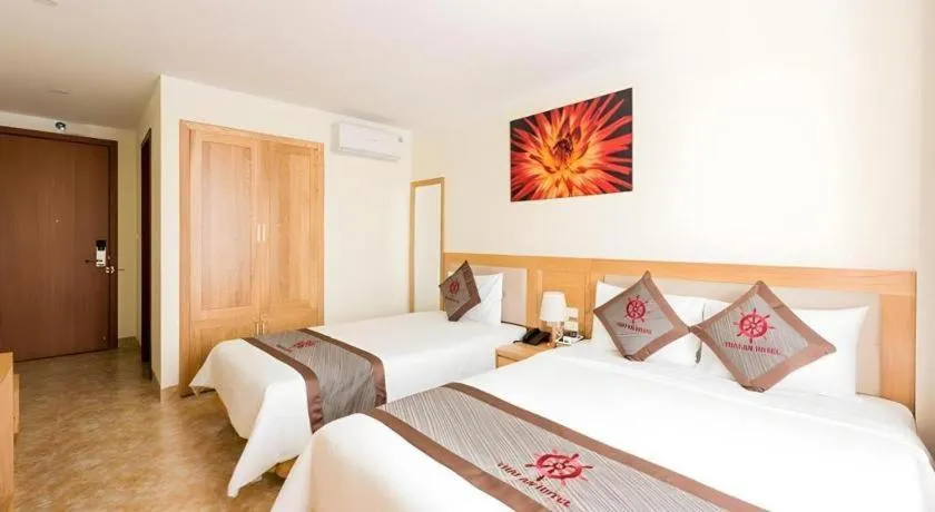 Bed in Thai An Hotel