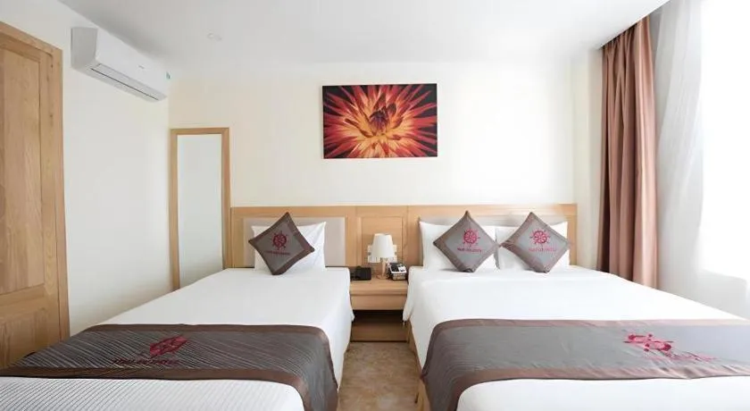 Bed in Thai An Hotel