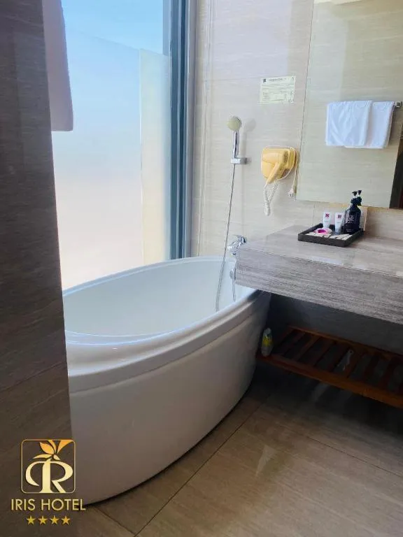 Bed in Iris Hotel Can Tho