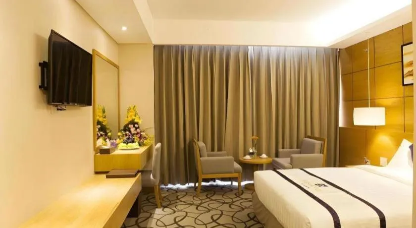 Bed in Iris Hotel Can Tho