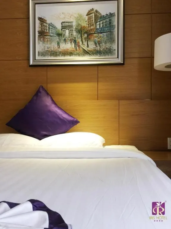 Bed in Iris Hotel Can Tho