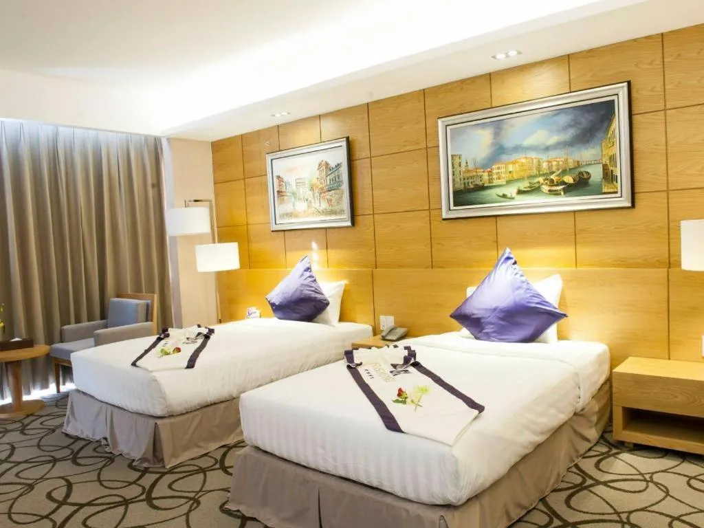 Bed in Iris Hotel Can Tho