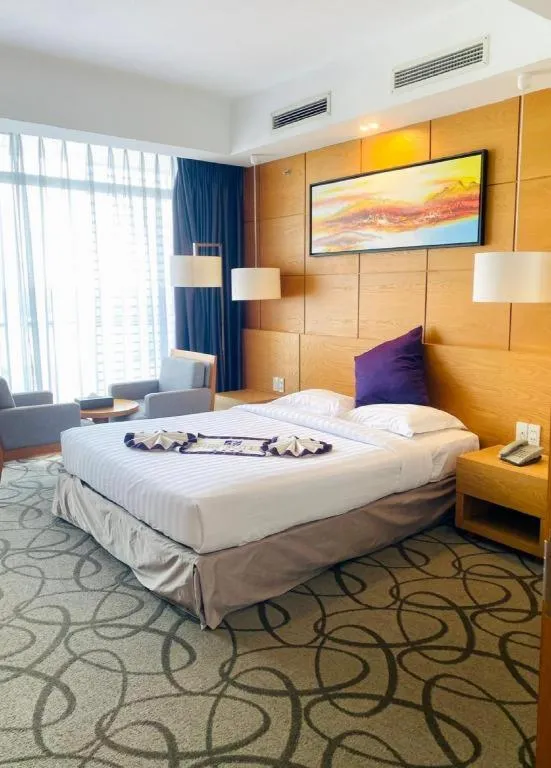 Bed in Iris Hotel Can Tho