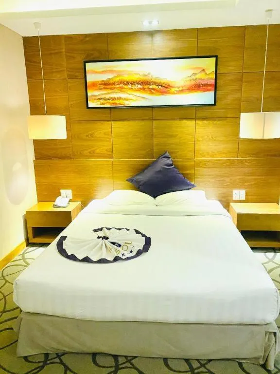 Bed in Iris Hotel Can Tho