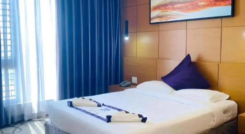 Bed in Iris Hotel Can Tho