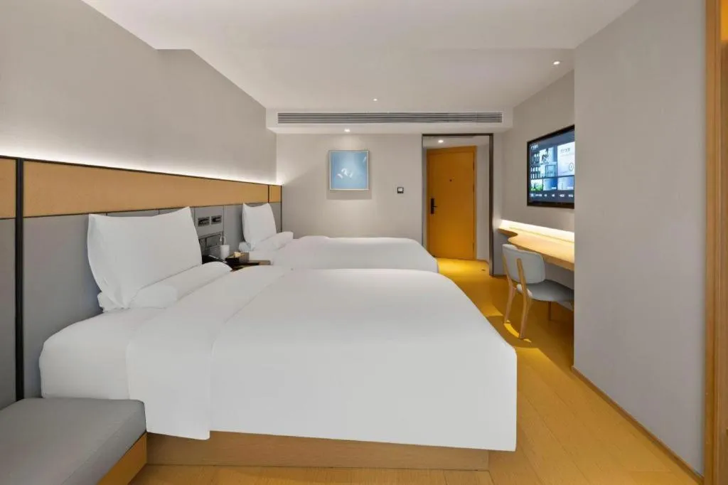 Bed in JI Hotel Chongqing Shangqing Temple