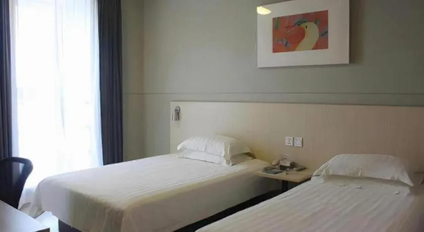 Bed in Jinjiang Inn Weihai Liugong Island Scenic Spot Shopping Market