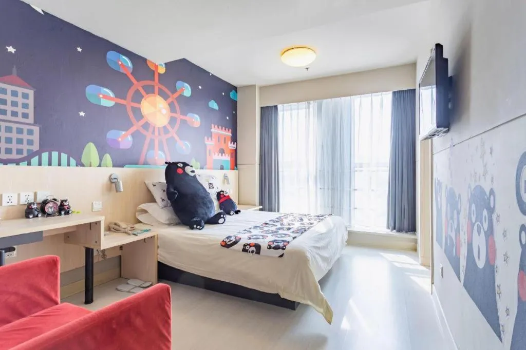 Bed in Jinjiang Inn Weihai Liugong Island Scenic Spot Shopping Market