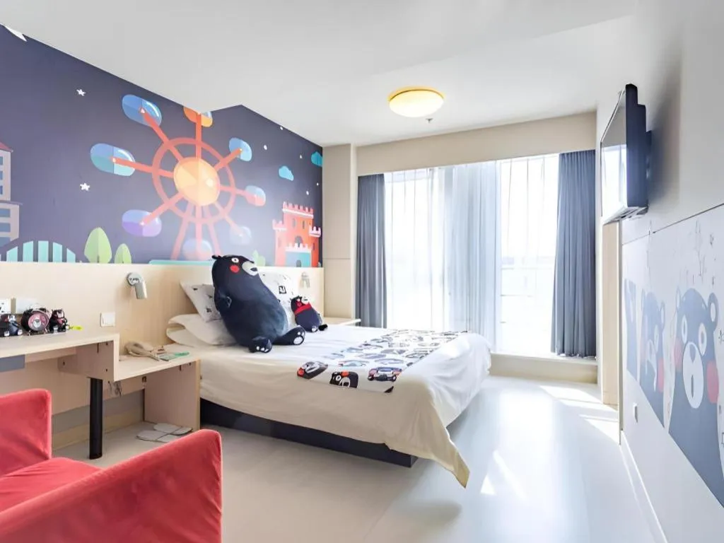 Bed in Jinjiang Inn Weihai Liugong Island Scenic Spot Shopping Market