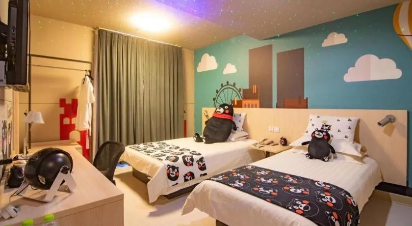 Bed in Jinjiang Inn Weihai Liugong Island Scenic Spot Shopping Market