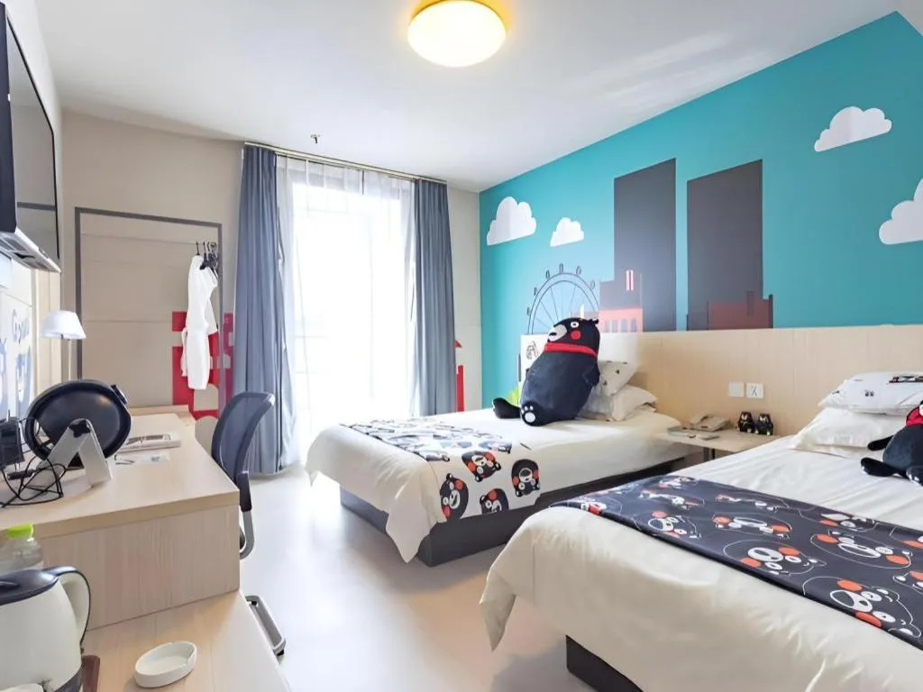 Bed in Jinjiang Inn Weihai Liugong Island Scenic Spot Shopping Market