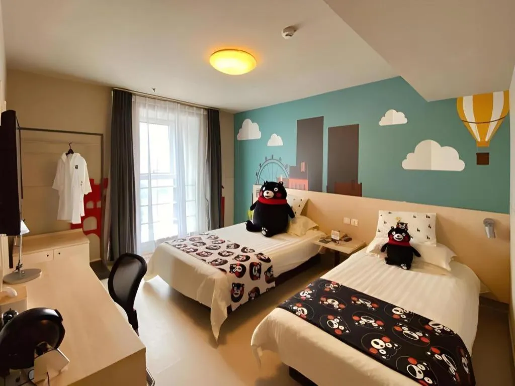 Bed in Jinjiang Inn Weihai Liugong Island Scenic Spot Shopping Market