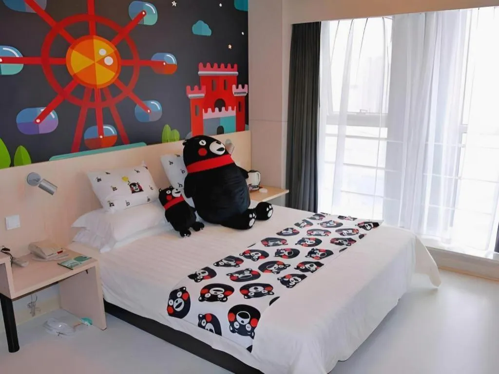 Bed in Jinjiang Inn Weihai Liugong Island Scenic Spot Shopping Market