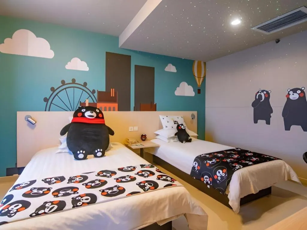 Bed in Jinjiang Inn Weihai Liugong Island Scenic Spot Shopping Market