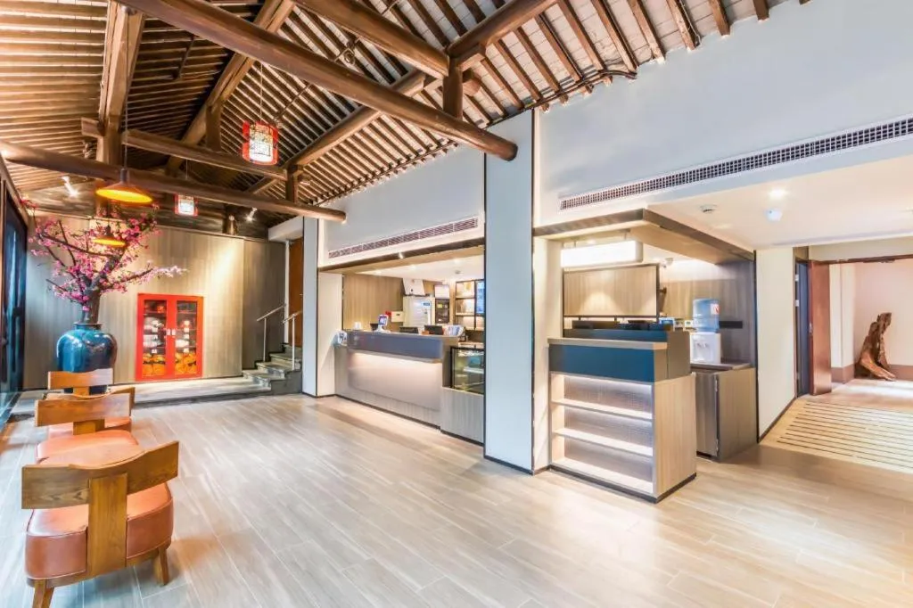 Bed in Hanting Hotel Hangzhou West Lake Longjing Road