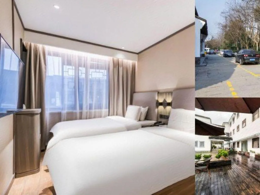 Bed in Hanting Hotel Hangzhou West Lake Longjing Road