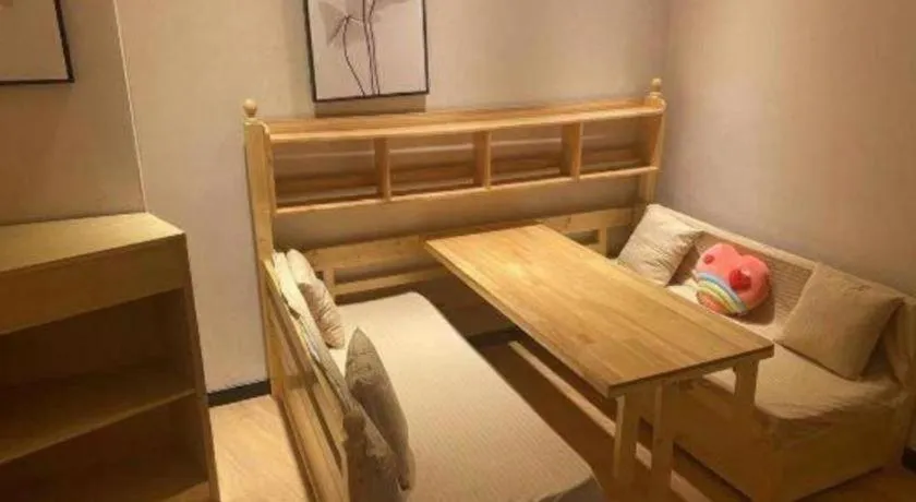 Bed in GreenTree Inn Liaoning Province Huludao City Xingcheng Shoushan Express Hotel